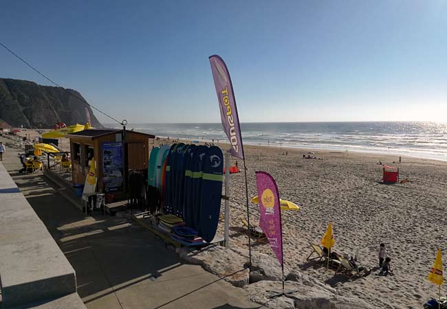 Praia Grande Estoril beach