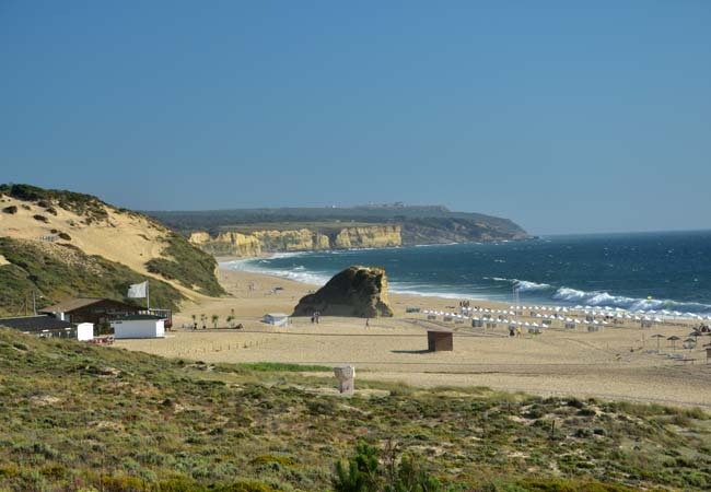 Costa da Caparica und die Praia do Meco