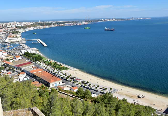 Setubal waterfront