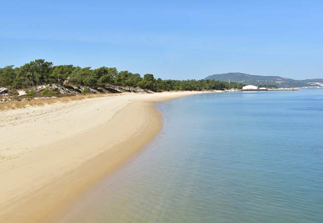 Troia beach Sado Estuary