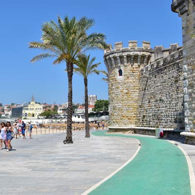 Küstenpromenade zwischen Estoril und Cascais