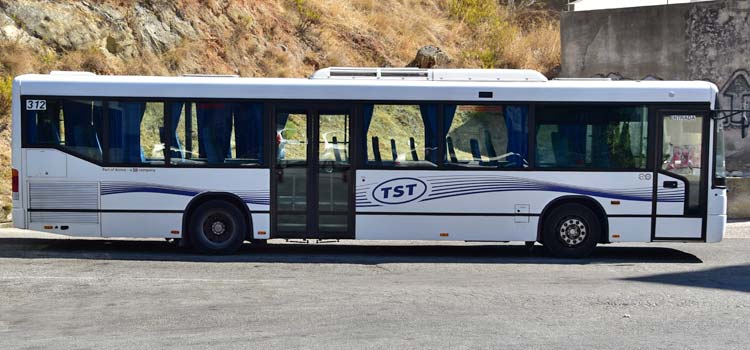 Le bus TST pour Setubal